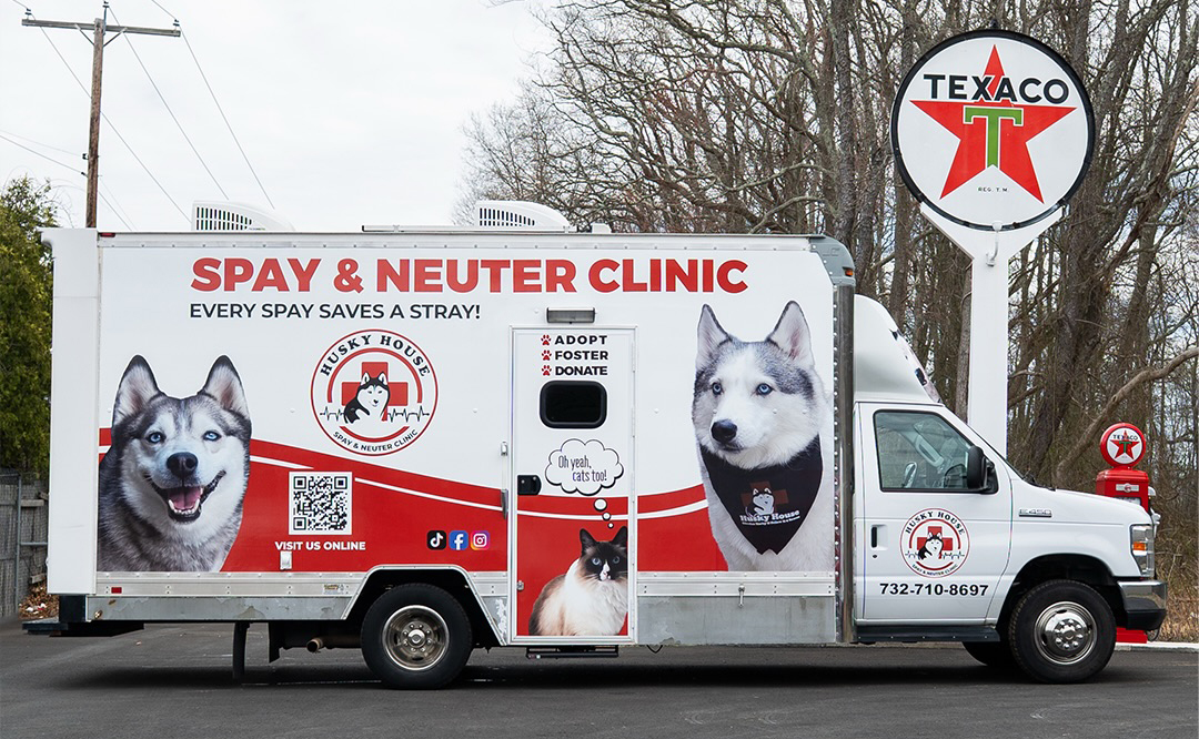 Mobile Clinic Side View