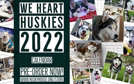 Image of We Heart Huskies 2022 Calendar