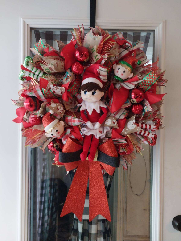 Image of Christmas Elf Wreath