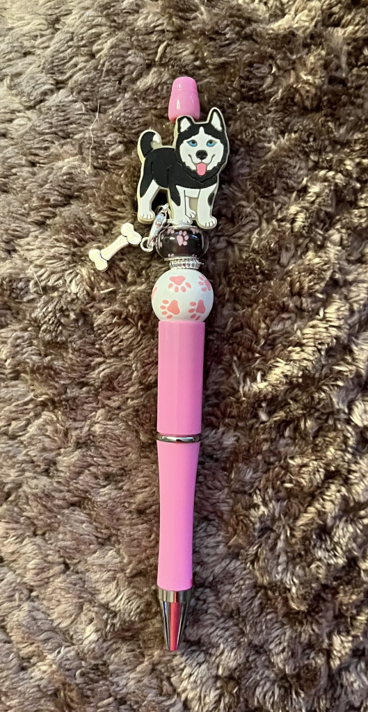 Image of Husky Pen with Charm