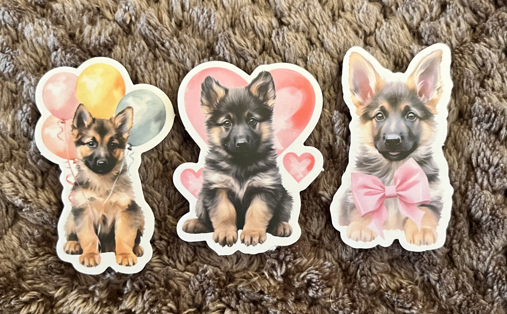 Image of German Shepherd Stickers
