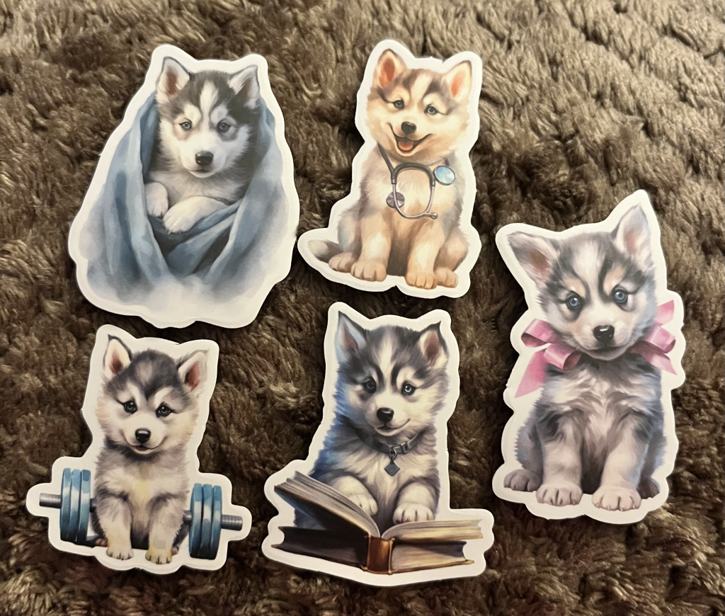 Image of Husky Stickers