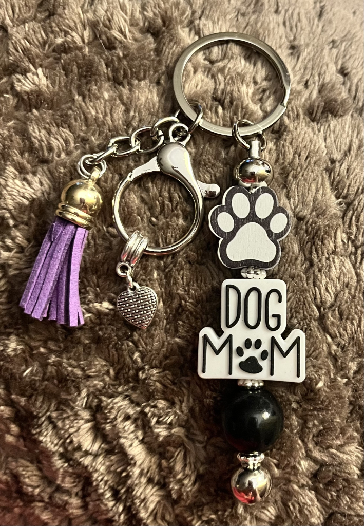 Image of Dog Mom Keychain