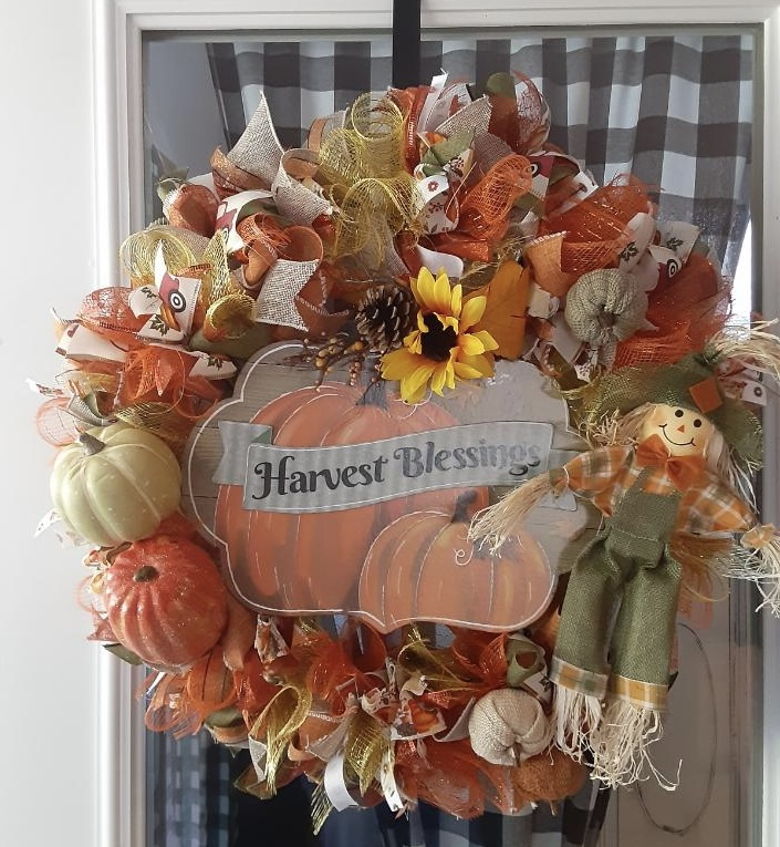 Image of Fall Harvest Wreath